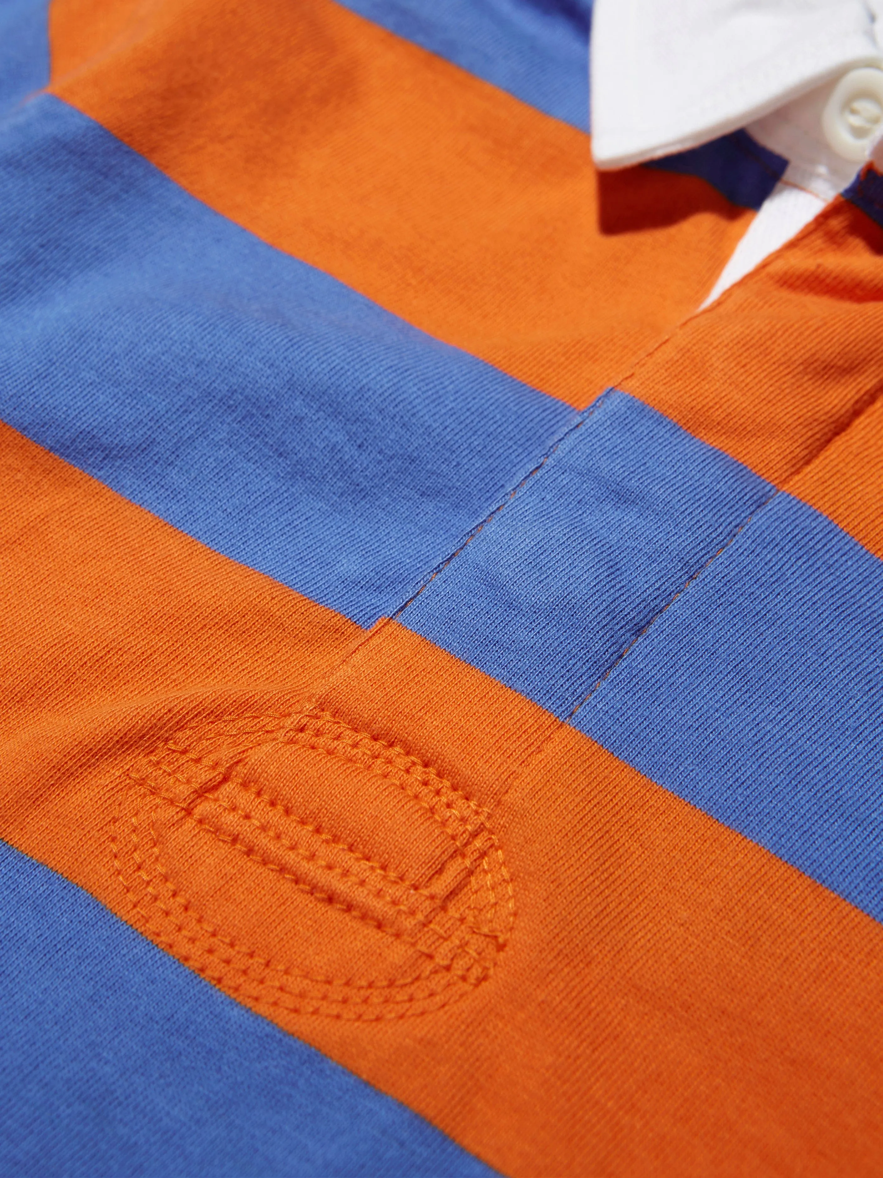 Ralph Lauren Boys Cotton Jersey Striped Rugby Polo Shirt